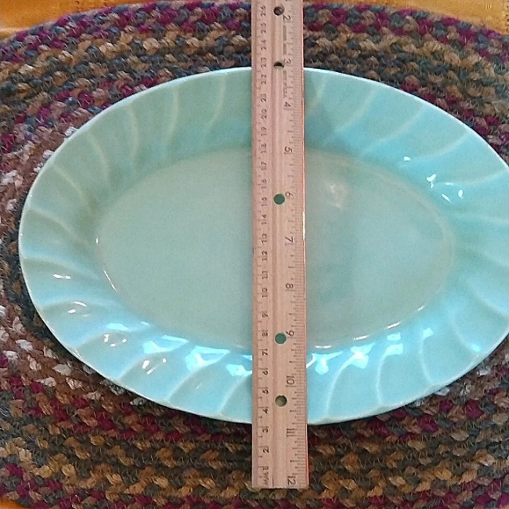 2 FOR $15 BUNDLE SALE! Home Vin. Mid Century Dishes Serveware Green & orange set